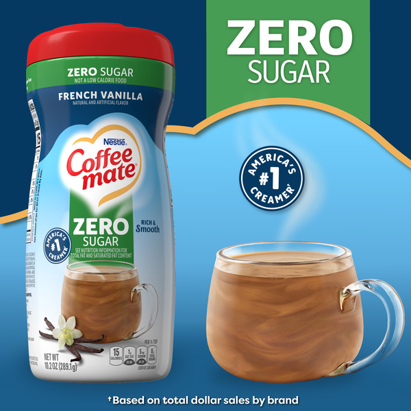 Coffee mate French Vanilla Sugar Free Powder Coffee Creamer - Image 3