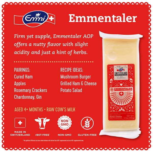 Emmi Emmentaler Swiss Cheese from Switzerland - Image 2