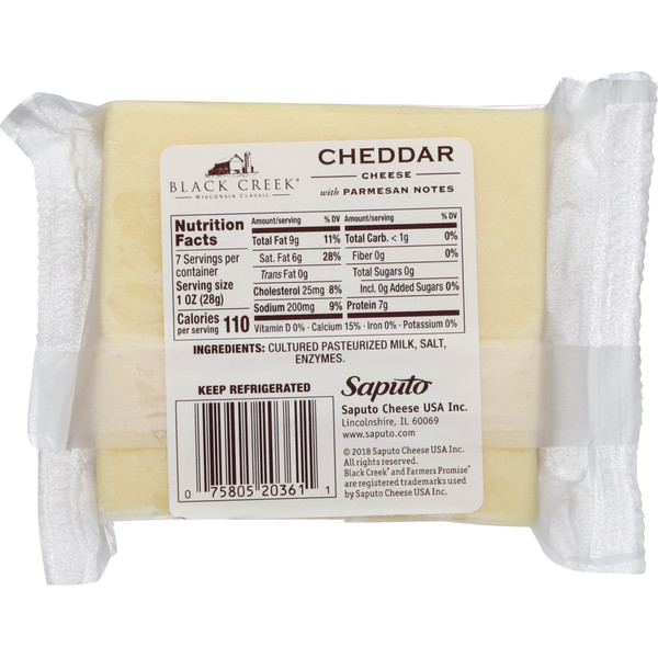 Black Creek Cheese, with Parmesan Notes, Cheddar, Artisan Series - Image 4