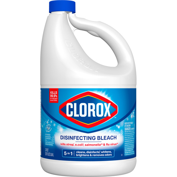 Clorox Disinfecting Bleach, Concentrated Formula, Regular - Image 2