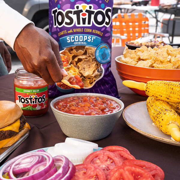 Tostitos Scoops Tortilla Chips, Original - Image 3