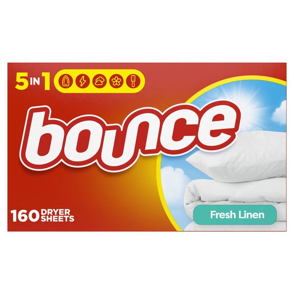 Bounce Dryer Sheets, Fresh Linen