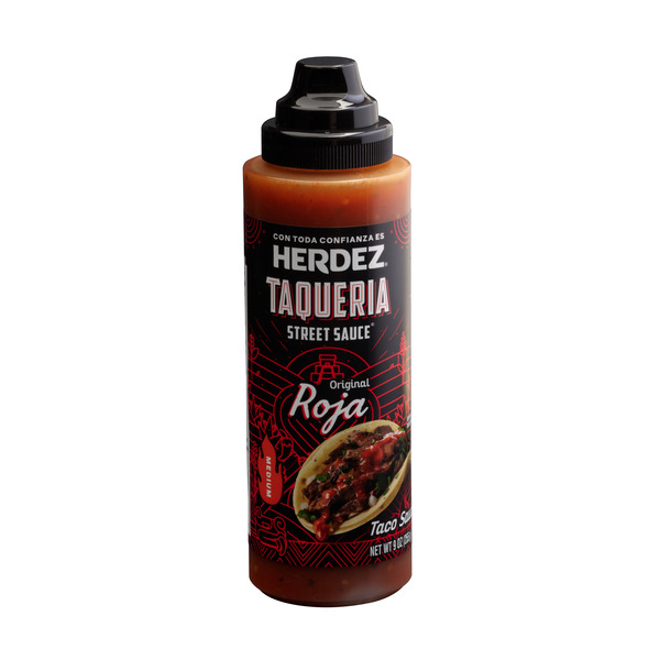 HERDEZ TAQUERIA STREET SAUCE Roja Medium, 9 OZ