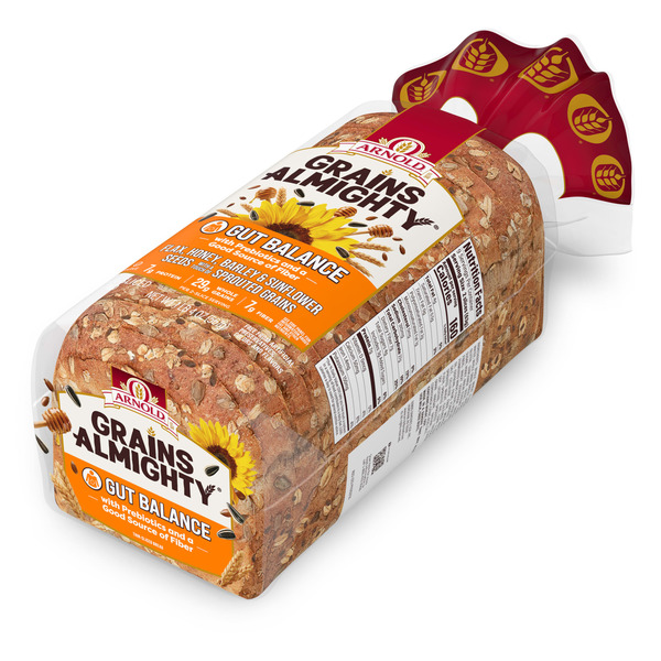 Arnold Grains Almighty, Gut Balance Thin Sliced Bread - Image 2