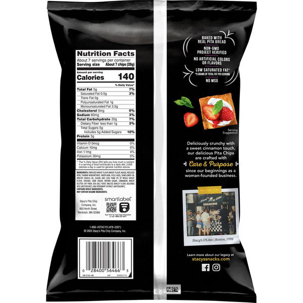 Stacy's Cinnamon Sugar Pita Chips - Image 2