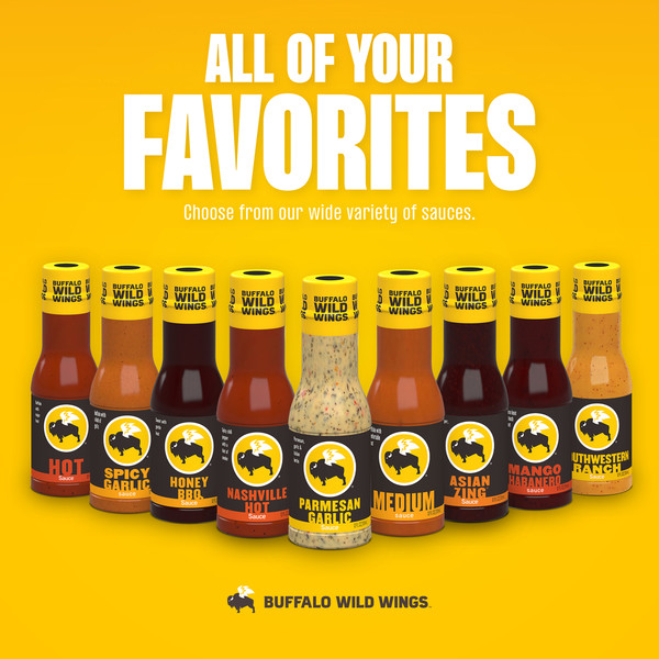 Buffalo Wild Wings Sauce, Parmesan Garlic - Image 6