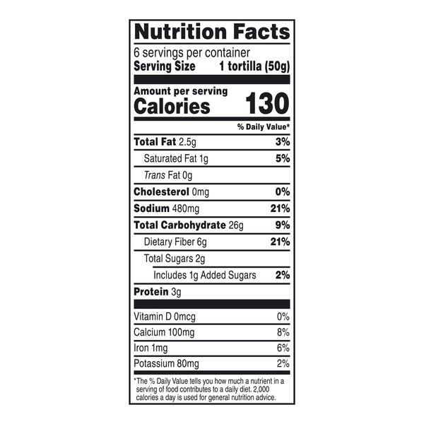 Mission Gluten Free Spinach & Herb Tortilla Wraps, 6 Count - Image 5