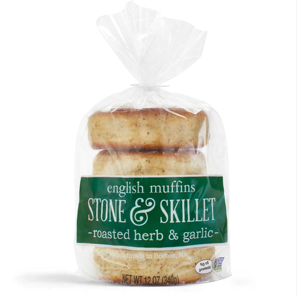 Stone & Skillet Roasted Herb & Garlic English Muffins