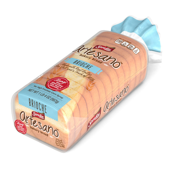 Sara Lee Artesano, Brioche Bakery Bread - Image 2