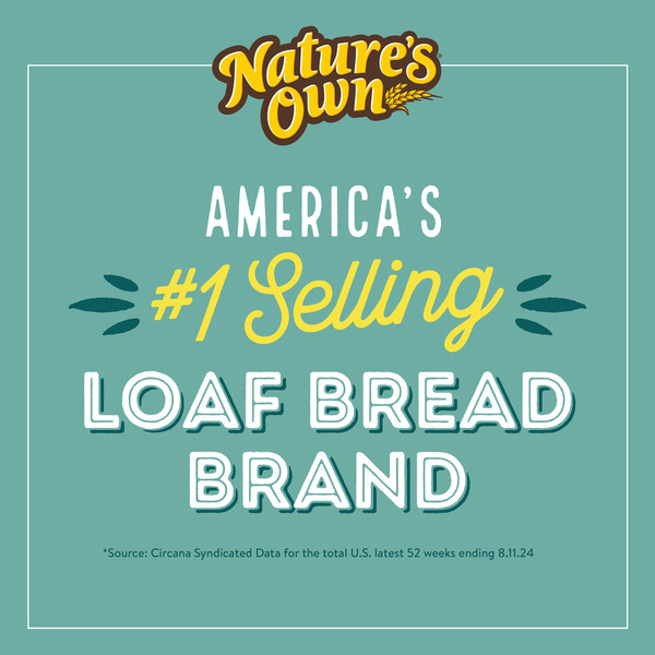 Nature's Own 100% Whole Wheat, Whole Wheat Bread, 20 oz Loaf - Image 5