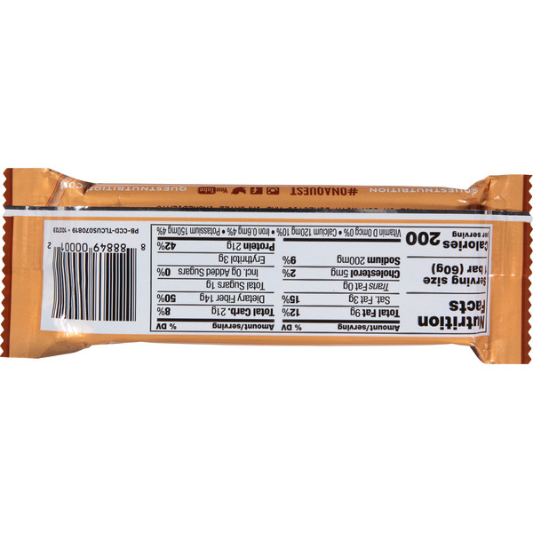 Quest Protein Bar, Chocolate Chip Cookie Dough Flavor - Image 6