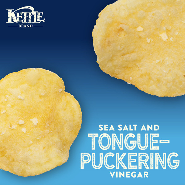 Kettle Brand Sea Salt and Vinegar Potato Chips - Image 6