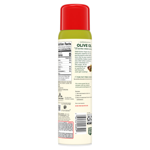Pam Non-Stick Olive Oil Cooking Spray - Image 6