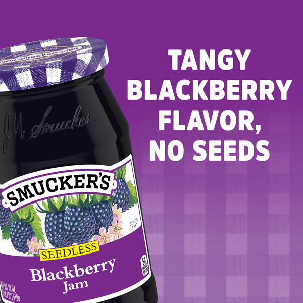 Smucker's Seedless Blackberry Jam, 18 Ounces - Image 3