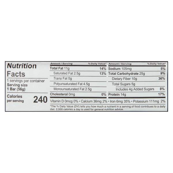 Aloha Protein Bars, Organic, Chocolate Chip Cookie Dough - Image 7