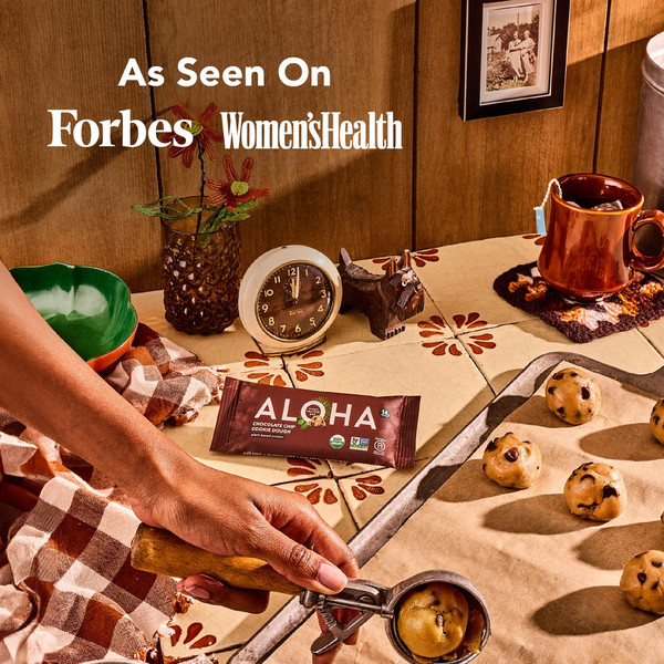 Aloha Protein Bars, Organic, Chocolate Chip Cookie Dough - Image 5