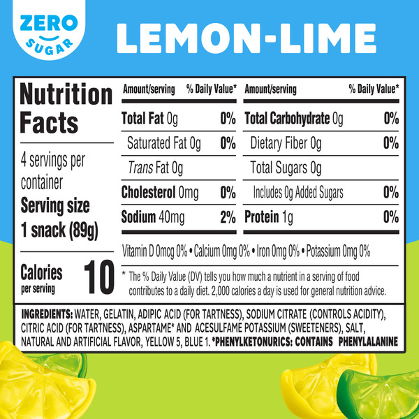 Jell-O Lemon-Lime Sugar Free Refrigerated Gelatin - Image 6