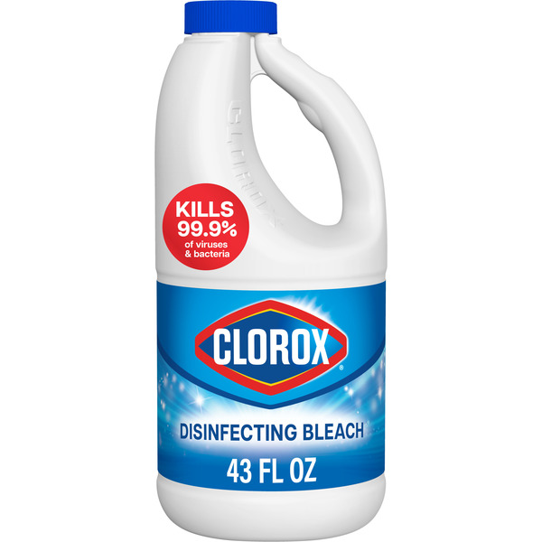 Clorox Disinfecting Bleach, Concentrated Formula, Regular
