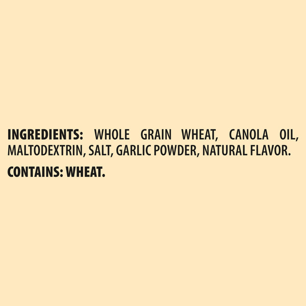 TRISCUIT Roasted Garlic Whole Grain Wheat Crackers - Image 7