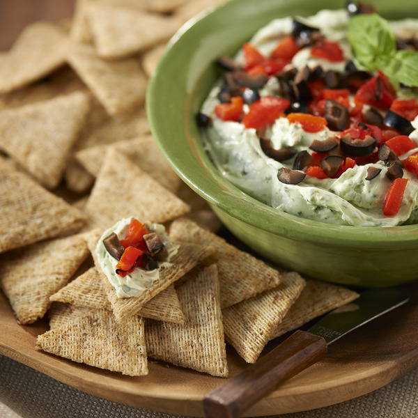 TRISCUIT Thin Crisps Parmesan Garlic Whole Grain Wheat Crackers, Lunch Snacks 7 oz - Image 5