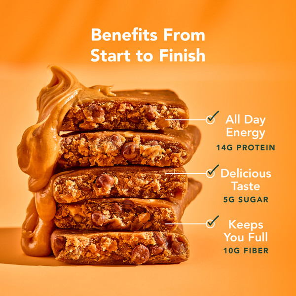 Aloha Protein Bar, Organic, Peanut Butter Chocolate Chip - Image 3