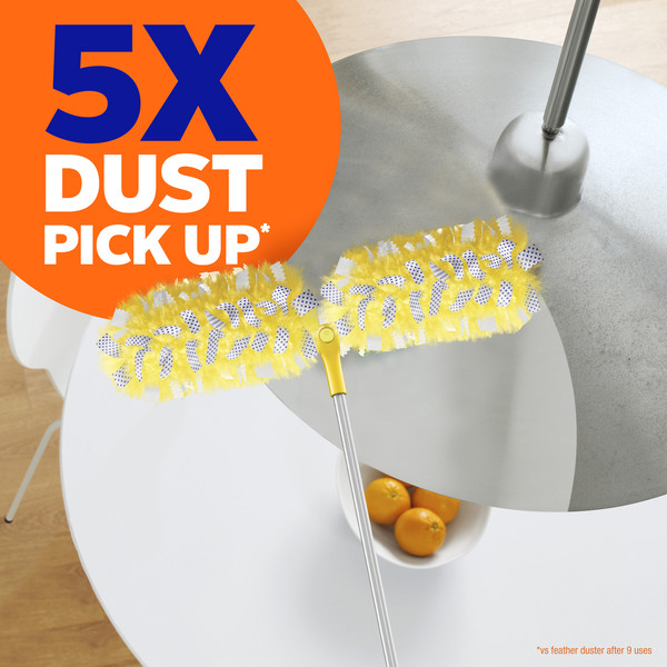 Swiffer Duster Kit with Super Extendable Handle, Heavy Duty Starter Kit with Refills - Image 4
