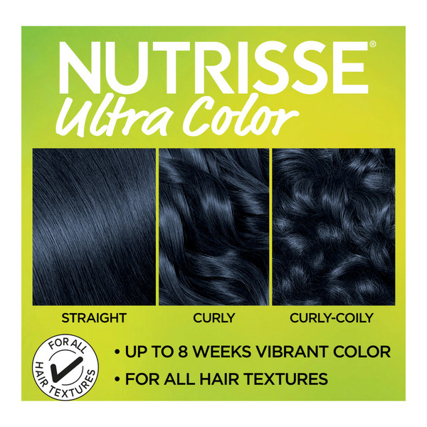 Garnier Nourishing Bold Permanent Hair Color Creme, IN1 Dark Intense Indigo - Image 3