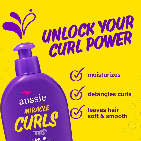Aussie Miracle Curls Detangling Milk - Image 3