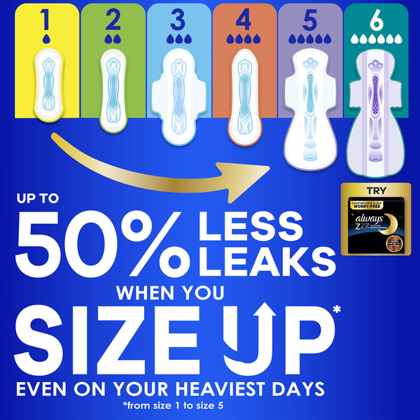 Always Maxi Pads without Wings, Size 2 - Image 6