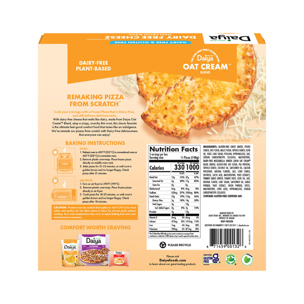 Daiya Dairy Free Gluten Free Cheese Pizza - Image 4