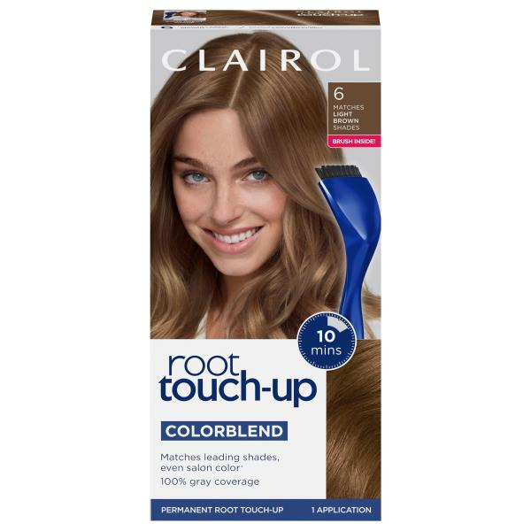 Clairol Permanent Hair Color, Light Brown 6