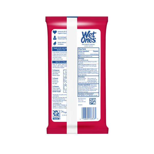 Wet Ones Hand Wipes Travel Pac, Fresh Scent - Image 4