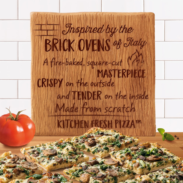 Freschetta Spinach & Roasted Mushroom Brick Oven Crust Frozen Pizza - Image 2