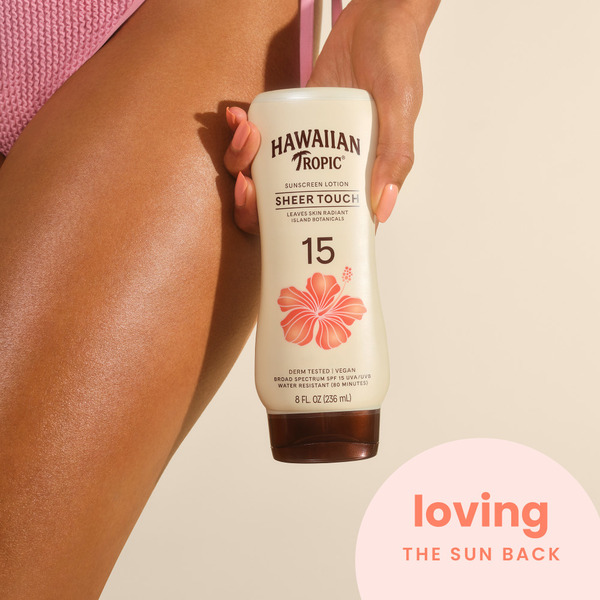 Hawaiian Tropic Sheer Touch Ultra Radiance Lotion Sunscreen Broad Spectrum - Image 2