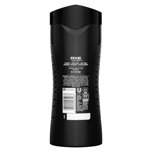 AXE 3-in-1 Body Wash Shampoo & Conditioner Total Fresh - Image 2