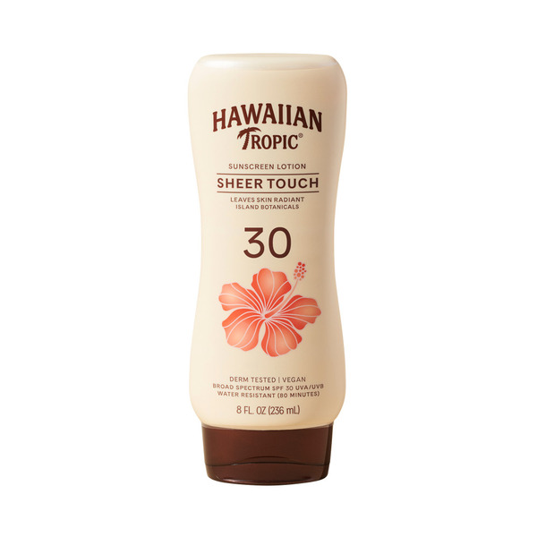 Hawaiian Tropic Sheer Touch Ultra Radiance Lotion Sunscreen Broad Spectrum