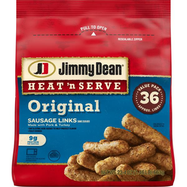 Jimmy Dean Sausage Links, Fully Cooked, Regular Flavor