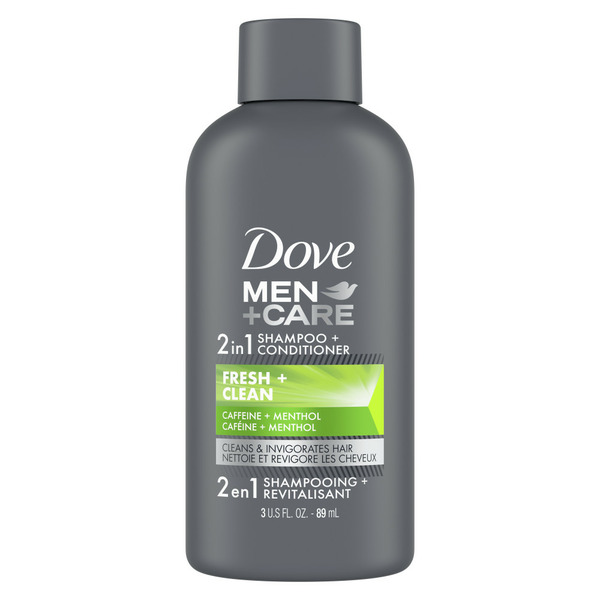 Dove Men+Care 2 In 1 Shampoo And Conditioner Fresh And Clean With Caffeine