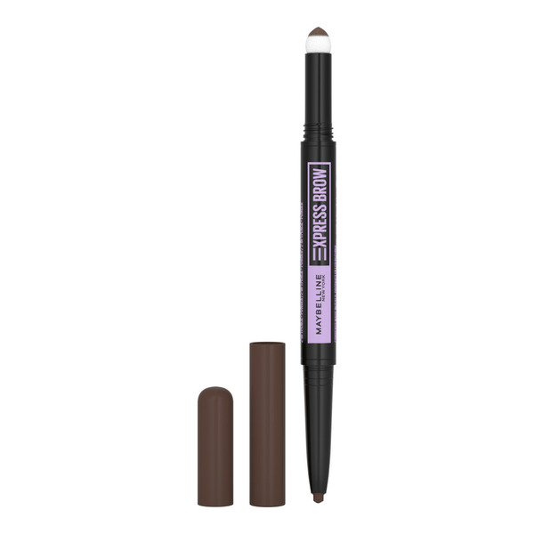 Maybelline 2-In-1 Pencil and Powder, Eyebrow Makeup, Deep Brown