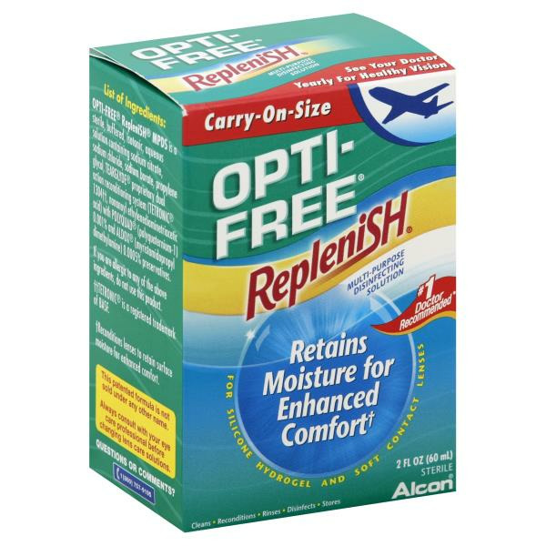 OPTI-FREE Disinfecting Solution, Multi-Purpose, Enhanced Comfort