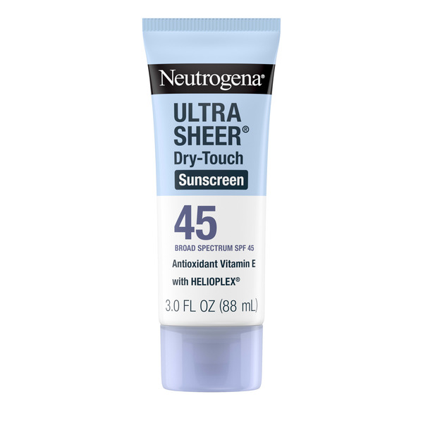 Neutrogena Ultra Sheer Dry-Touch SPF 45 Sunscreen Lotion, 3 fl. oz