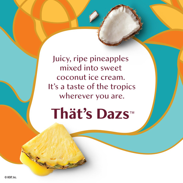 Haagen-Dazs Pineapple Coconut Ice Cream - Image 2