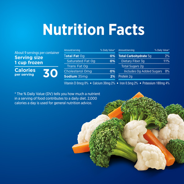 Birds Eye Deluxe California Blend, Broccoli, Cauliflower and Carrots, Frozen Vegetables - Image 8