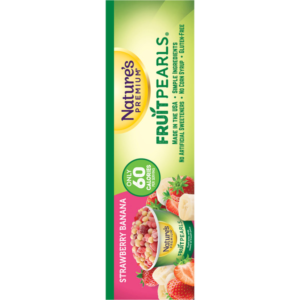 Nature's Premium Strawberry Banana Fruit Pearls - Image 2