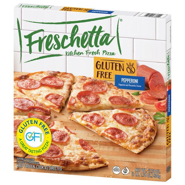 Freschetta Pepperoni Gluten Free Thin Crust Frozen Pizza - Image 8