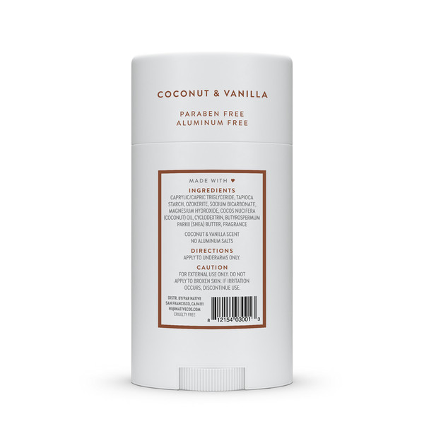 Native Deodorant Coconut & Vanilla Deodorant - Image 3