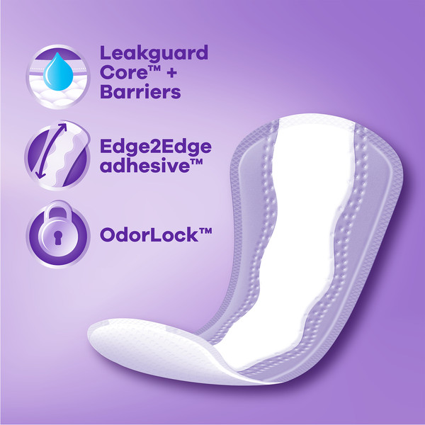 Always Daily Extra Protect Liners, Regular Length, Unscented Panty Liners - Image 2
