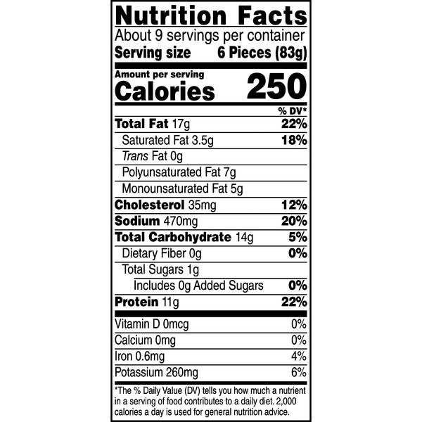 Tyson Tyson Frozen Cheesy Chicken Fries, 26 oz - Image 8