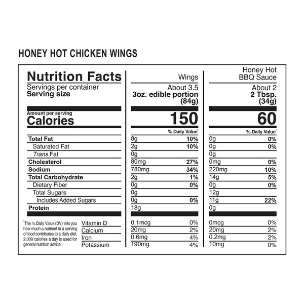 Kinder's Chicken Party Wings, Honey Hot - Image 6