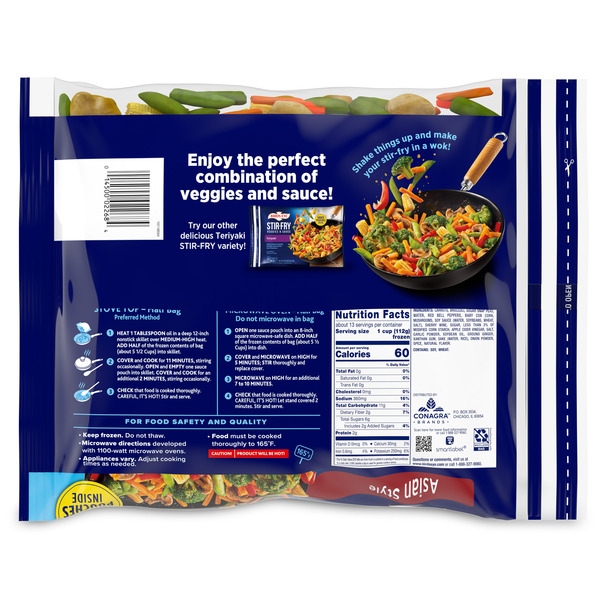 Birds Eye Asian Style Stir Fry Vegetables, Frozen Vegetables - Image 6